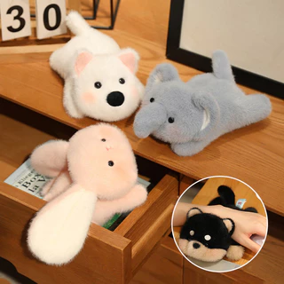 Raccoon Plush WRIST Pad Soft Plush Animal Mouse Pad Rest เดสก์ท็อปของเล่นเพื่อนของขวัญ