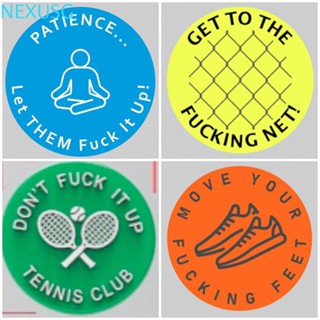 NEXUSG ไม้เทนนิสโช้คอัพ,ป้องกันการสั่นสะเทือนที่มีสีสันแร็กเ…