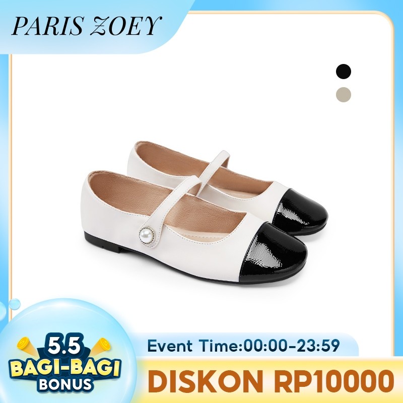 Paris Zoey ผู้หญิงรองเท้าแบน Kezia PZX2823305