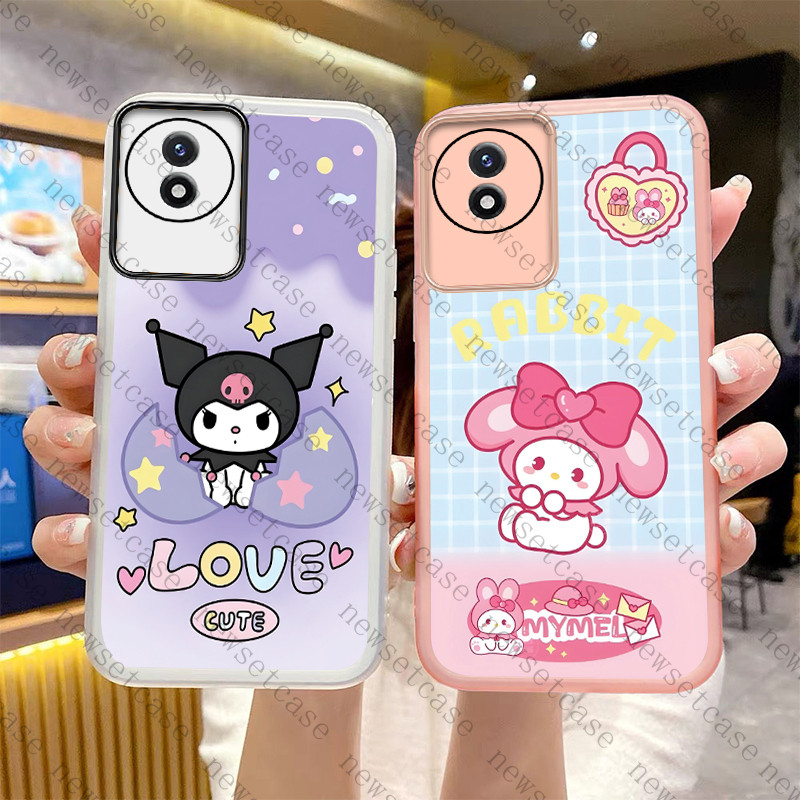 เคส vivo y02t vivo y02 y02a เคสโทรศัพท์พร้อมฟิล์มกันรอยเลนส์