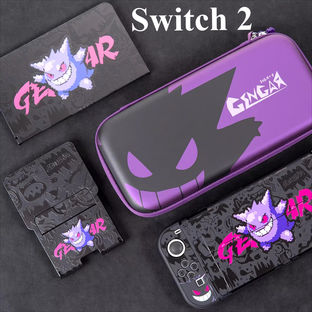 กระเป๋าถือแบบแข็งสําหรับ Nintendo Switch 2 Dock เคสป้องกัน Genger สําหรับ Switch 2 2025 อุปกรณ์เสริม