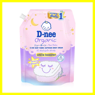D-nee Baby Fabric Softener Organic Sweet Dream 1100ml ดีนี่ น้ำยาปรับผ้านุ่มเด็ก ออร์แกนิค.