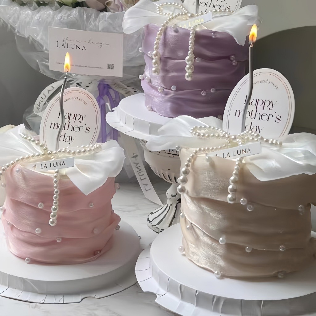 เทียนวันเกิด เทียนปักเค้กแบบเกลียวโค้ง กล่องละ 6ชิ้น พร้อมส่งในไทย Happy birthday - รูปที่ 5