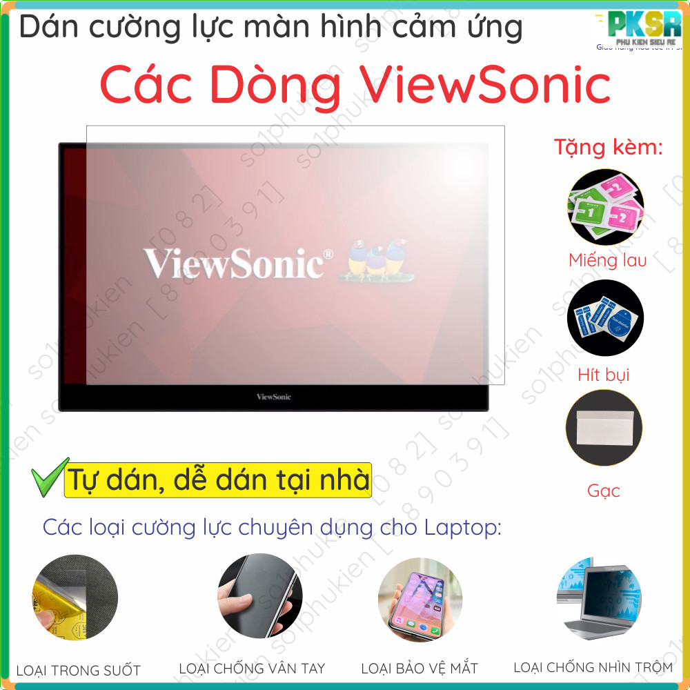 ViewSonic ColorPro VP16 OLED/ Td1655 VG1655 VA1665 จอภาพแบบพกพา 15.6 16 นิ้วนาโนตัวป้องกันหน้าจอมือถ