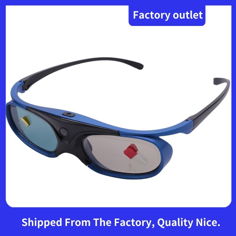 ชาร์จ DLP Link 3D แว่นตา Active Shutter แว่นตาสําหรับ Z3/Z4/Z6/H1/H2 ถั่ว G1/P2 & DLP LINK โปรเจคเตอ