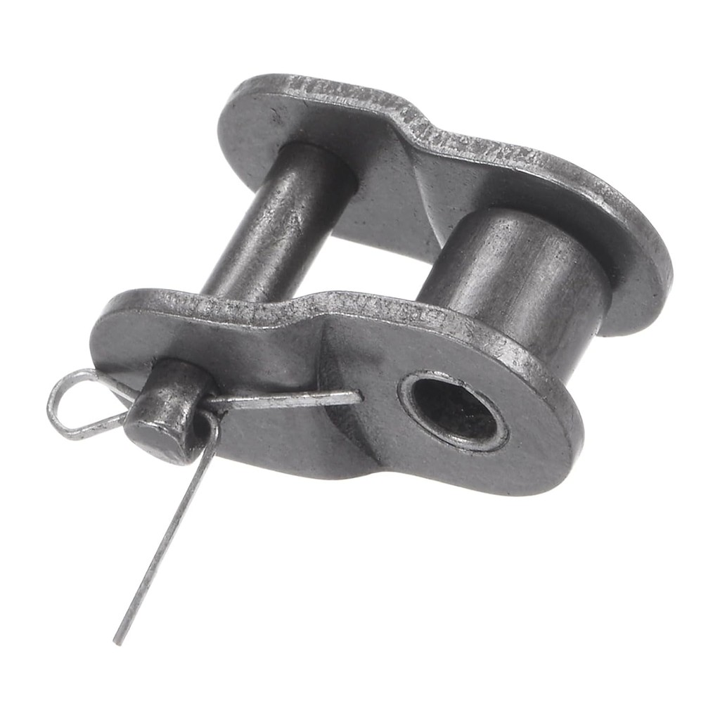 6ชิ้น #25 Chain Offset Half Link Roller - [ขว้าง 1/2 นิ้ว] ลิงค์แยกเหล็กคาร์บอนสําหรับอุปกรณ์เครื่อง