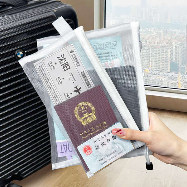 perota กระเป๋าบัตร cardholder กระเป๋าเก็บหนังสือเดินทางเอกสารการเดินทางไปต่างประเทศกระเป๋าใส่บัตรผ่า