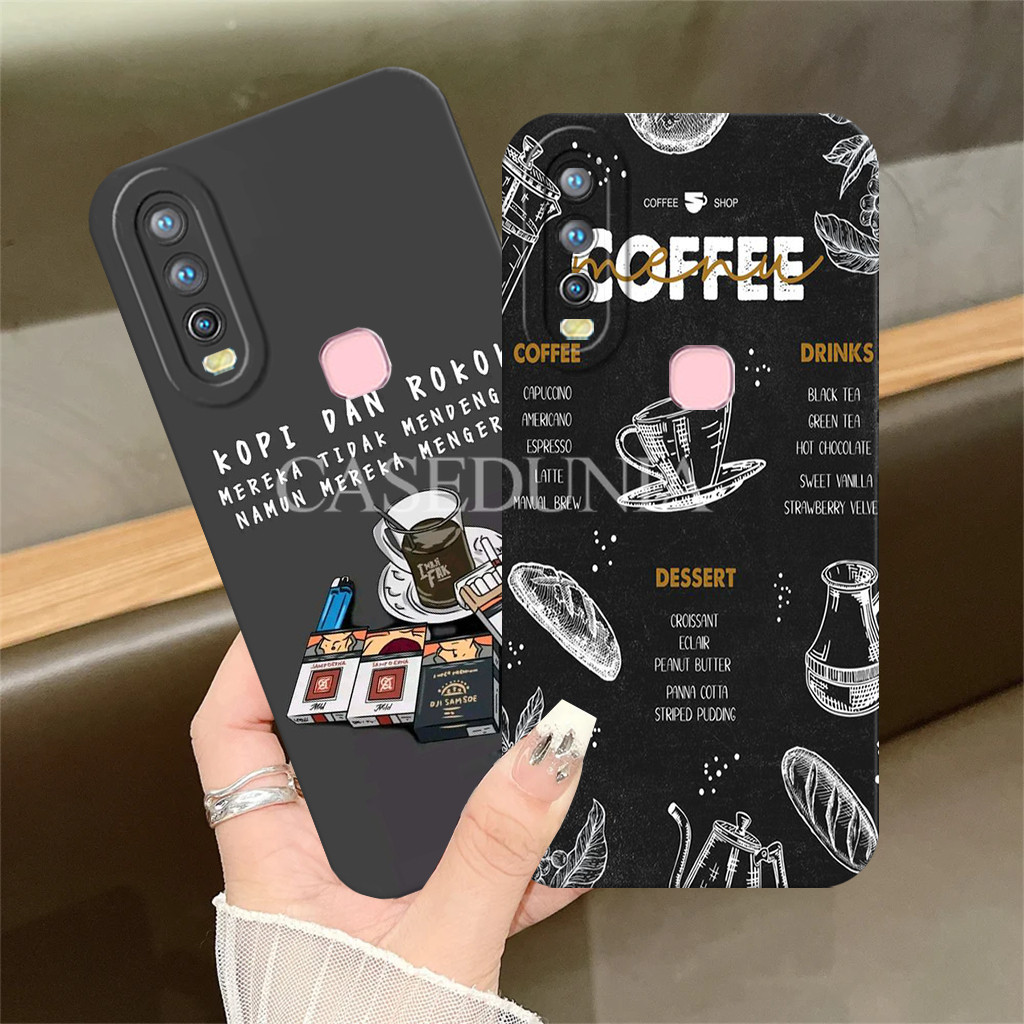 Vivo Y17 Y12 Y15 Y12i Y19 Y11 Z1 Pro Pro Camera - K0pi Motif - Softcase - กันชน - ตัวป้องกัน