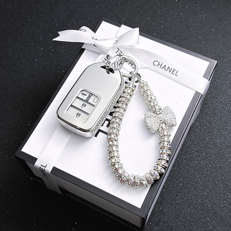 ที่ใส่กุญแจรีโมทรถยนต์ Honda City HRV Accord CRV Civic WR-V Jazz BRV XRV FIT พวงกุญแจรถ. กระเป๋าใส่กุญแจรถ