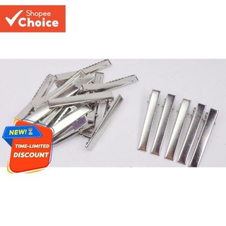 20/50/100 Pcs Duckbill Hair Clips Square DIY Hairpin Plain Accessories Material For Women Girls Lunar New Year Craft Valentine's Gift