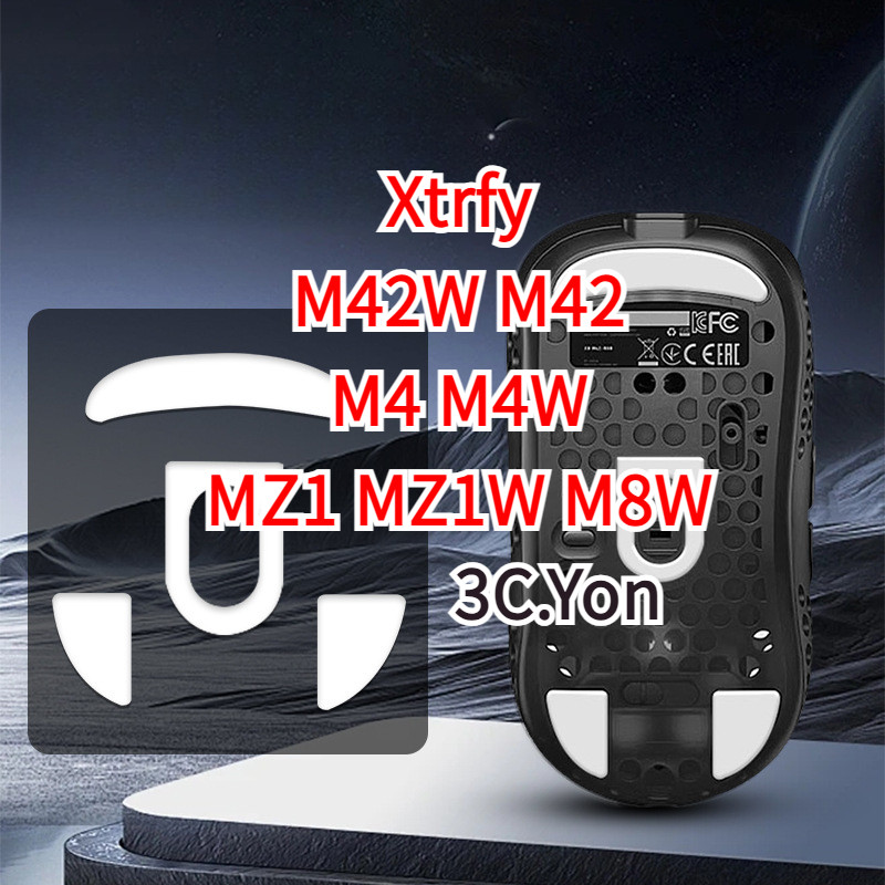 เมาส์ฟุตสําหรับ Xtrfy M42W M42 M4 M4W MZ1 MZ1W M8W เมาส์สําหรับเล่นเกมไร้สายแบบมีสาย HyperSpeed Skat