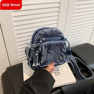 กระเป๋าใส่โทรศัพท์ผ้ายีนส์ สไตล์มินิมอลวินเทจ สำหรับคุณแม่พก…