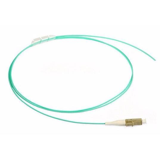 Pigtail FO LC Simplex MM OM3/OM4 50/125um 1 เมตร