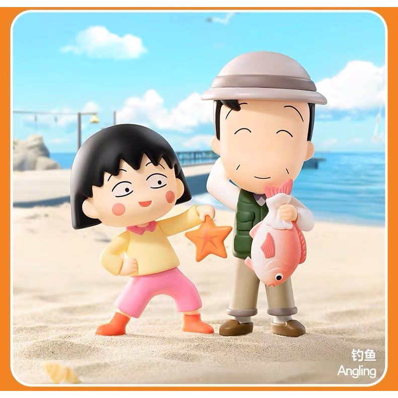 [คลังสินค้าพร้อม] Cherry Maruko Assembled Time Series Figure Mystery Box Fashion Toy Gift - รูปที่ 2