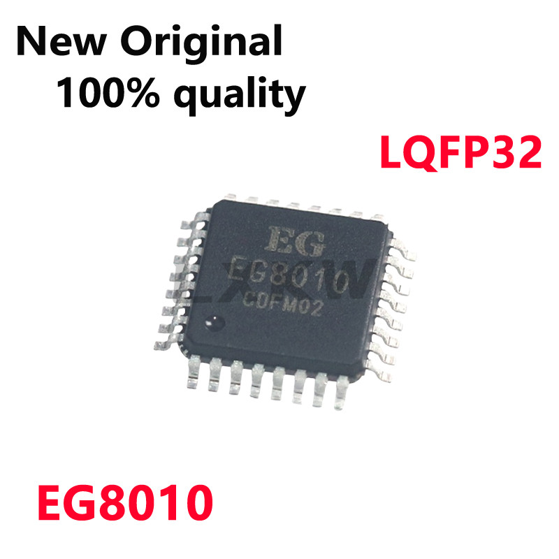 2-10/PCS ใหม่ EG8010 ABCD LQFP32 ชิปเฉพาะสําหรับอินเวอร์เตอร์คลื่นไซน์บริสุทธิ์ในสต็อก