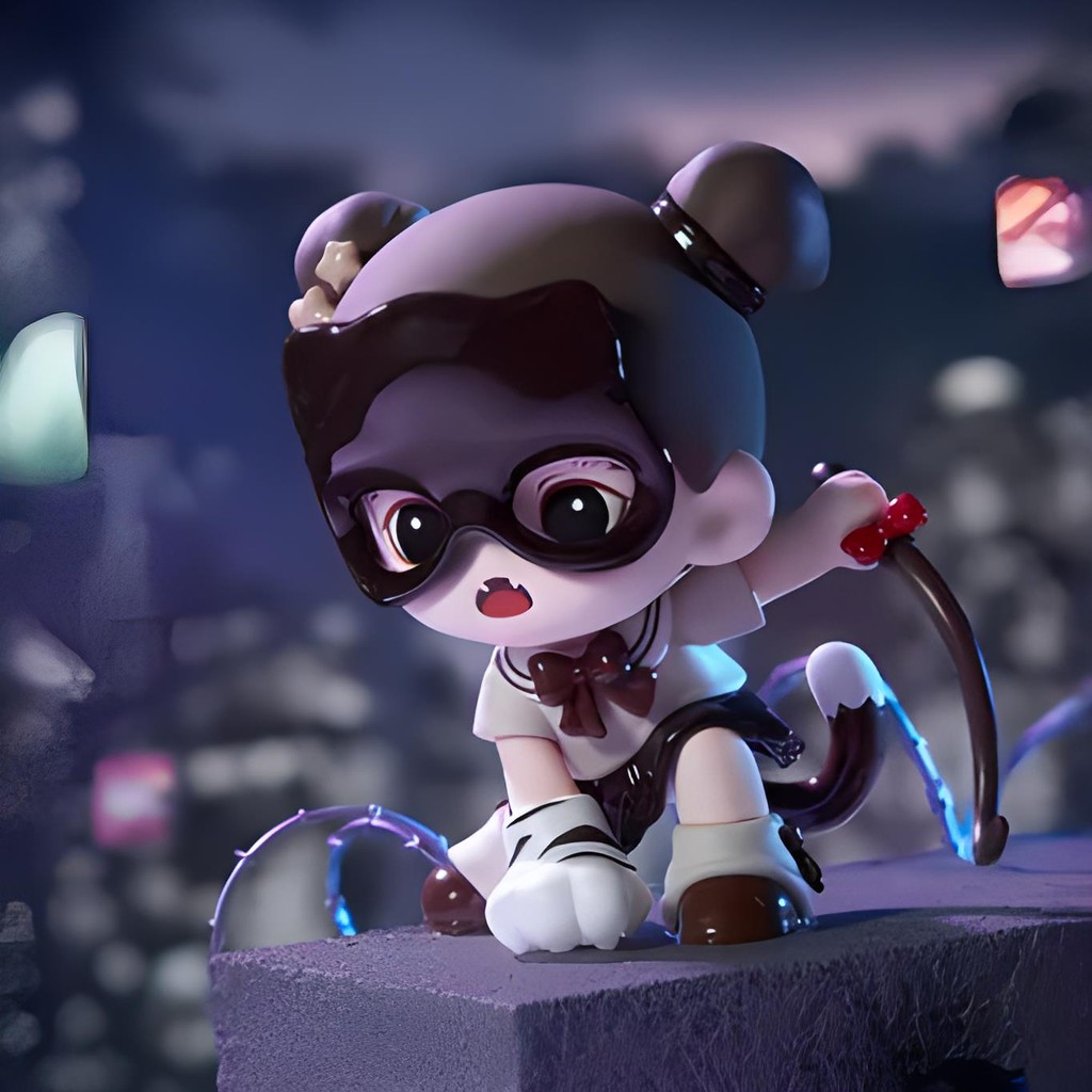 TNTSPACE [คลังสินค้าพร้อม] zora รุ่นที่สี่ I Am a Big BOSS Series Mystery Box Sister สินค้าใหม่ zora อินเทรนด์ Play Figure