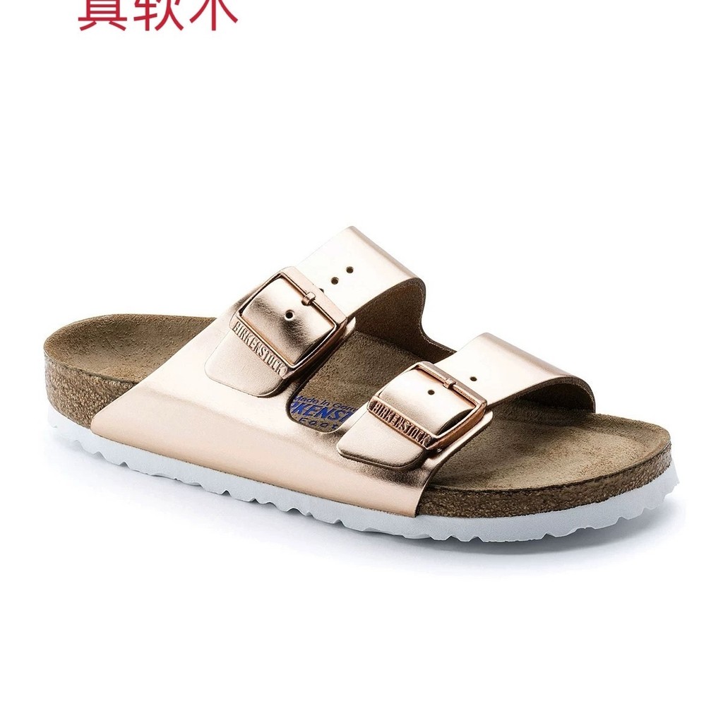 In Stock  BIRKEN One Step Leather รองเท้าแตะ Cork Boken ของแท้