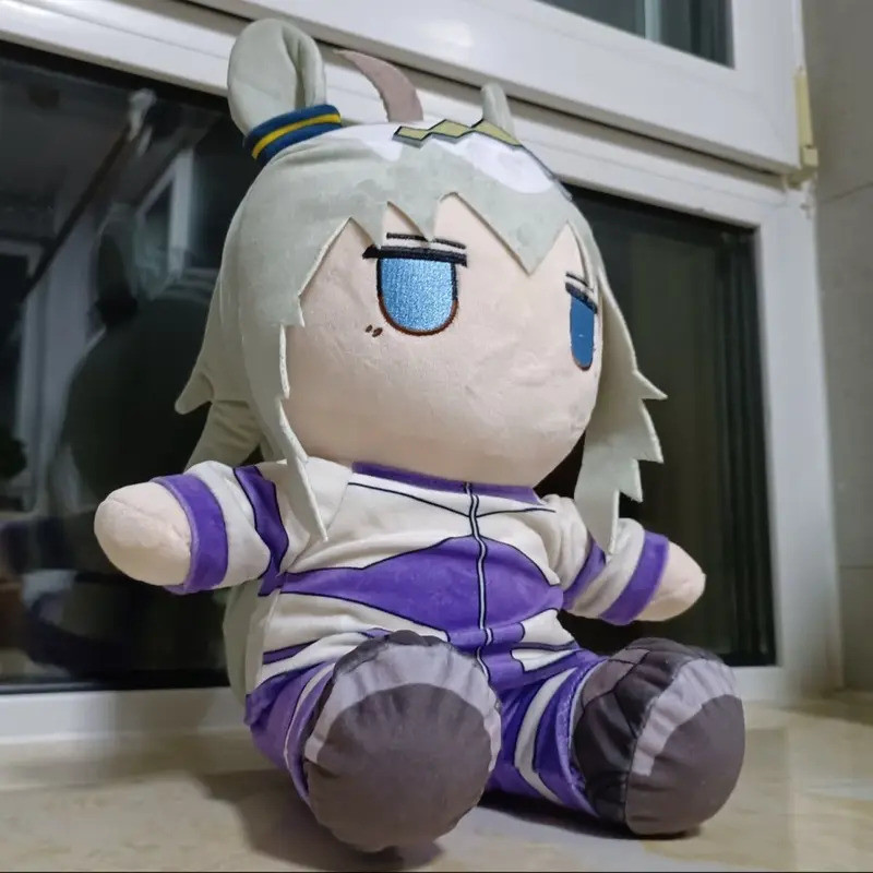 อะนิเมะ Umamusume: Pretty Derby Oguri หมวก 30 ซม.ตุ๊กตาตุ๊กตาของเล่นเสื้อผ้า Dress Up Body Plushie รูปหมอน Mascot ผ้าฝ้ายบรรจุ