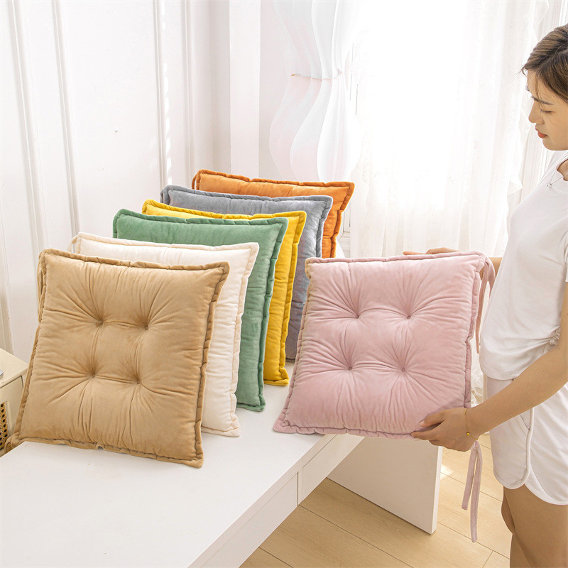 COD เบาะรองนั่ง เบาะรองนั่งทรงสีเหลี่ยม ขนาด40x40cm เบาะรองนั่ง นุ่มสบาย สําหรับตกแต่งบ้าน ราคา ถูกที่สุด ดีลบีเคเค แกลเลอรีภาพที่ 7