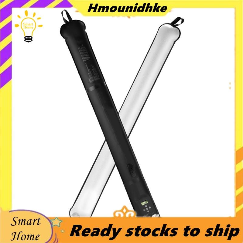 Bi-สี 2700K-6500K 90 ซม.หลอดไฟ 21W Inflatable LED Video Light แบบพกพามือถือแบตเตอรี่ 2500mAh