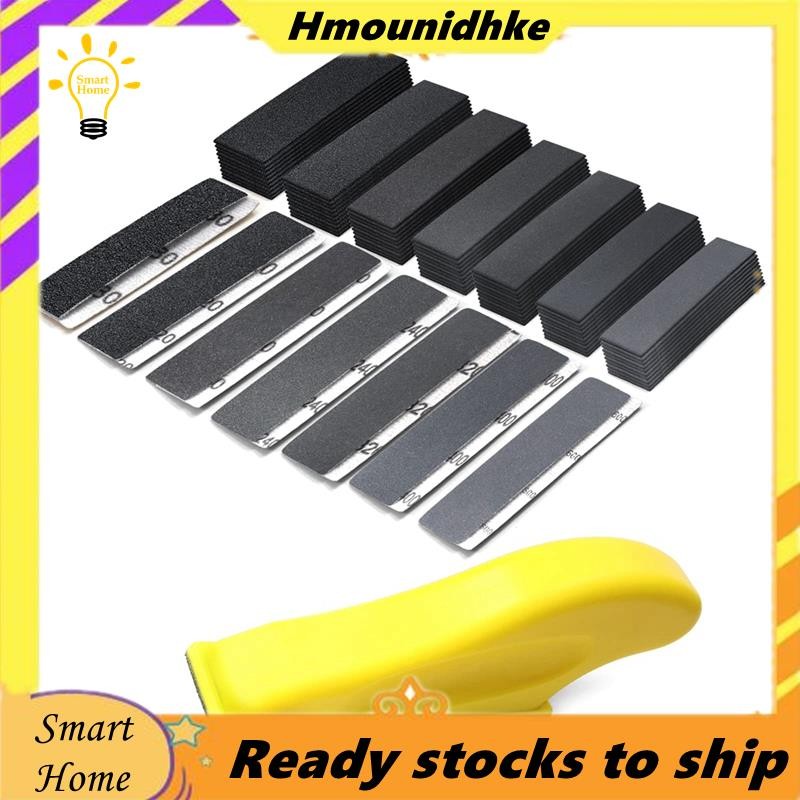 71 ชิ้น Mini Sander ชุด Mini รายละเอียดเครื่องมือขัดมือกระดาษทรายแห้งเปียกสําหรับ DIY Craft ไม้ขัดโล