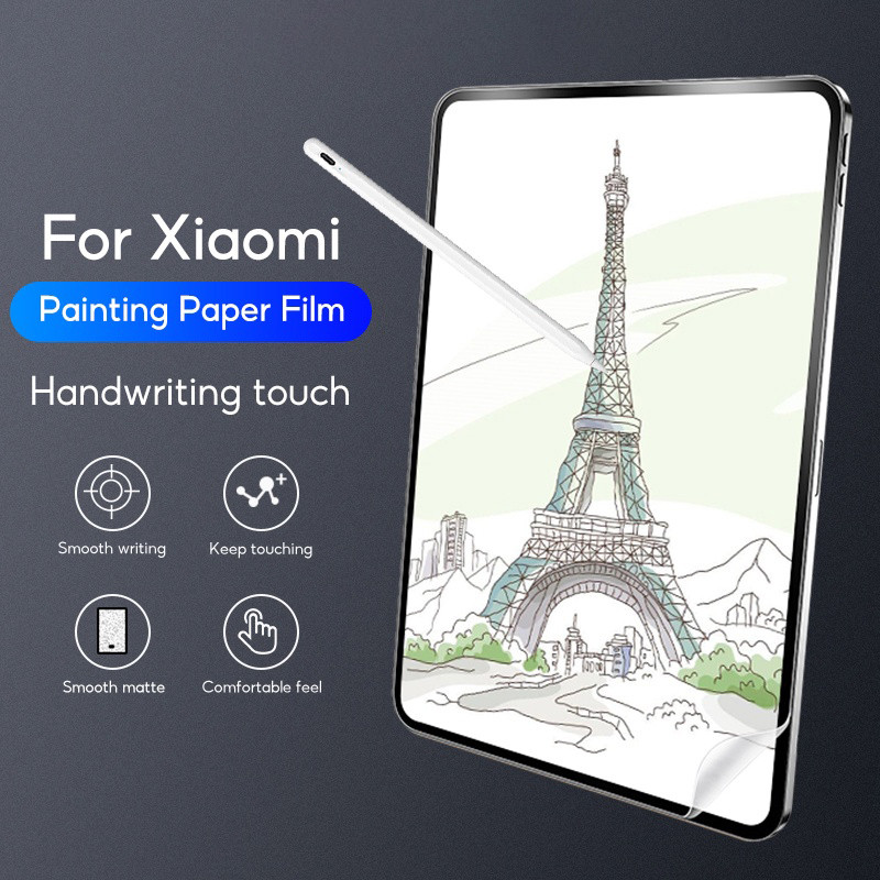 ฟิล์มกระดาษ Paperlike สำหรับ XiaoMi Mi Pad 6/Mi Pad 6 pro/Mi Pad 6S Pro/Redmi Pad SE/Redmi Pad Pro 1