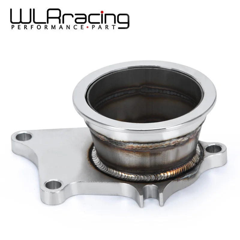 QQ - สแตนเลสสตีล Turbo 5 Bolt ถึง 3 "V-Band FLANGE Turbo อุปกรณ์เสริมสําหรับ T3 T4 T04E GT35 GT3071R