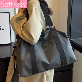 Softkiss กระเป๋าเดินทาง ใบใหญ่ จุของได้เยอะ แบบถือ กระเป๋าสะ…