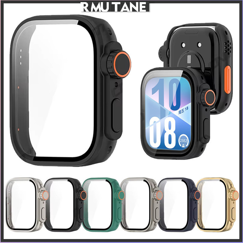 กรณีฟิล์มแก้วนิรภัย PC แข็ง for Huawei Watch Fit 4 / 4 Pro / 3 ปกป้องหน้าจอ อุปกรณ์เสริมกันชน for Huawei Fit 3