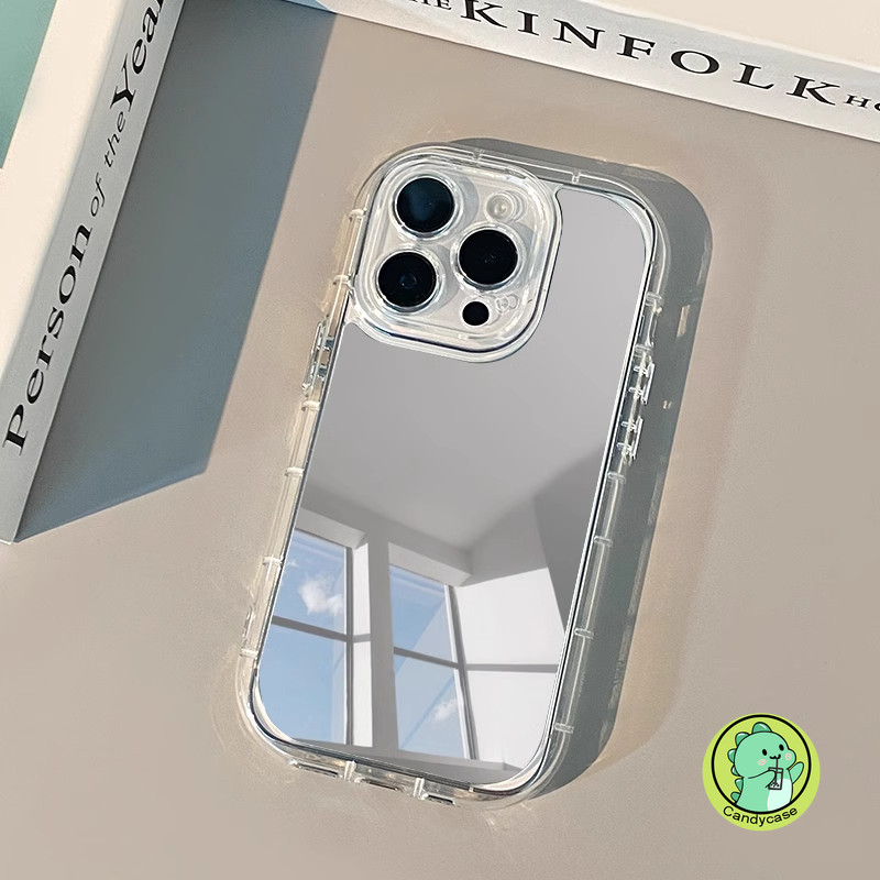 กระจกเคสโทรศัพท์สําหรับ iQOO 13 12 9 SE 7 Z10 Z10X Z9 Z9X Turbo Pro Z8 Z8X Z7 Z7i Z6 Lite Z5 Z5X Z3 5G 4G ฝาหลังน่ารักหรูหรานุ่มกันกระแทกปลอกใส ราคา ถูกที่สุด ดีลบีเคเค แกลเลอรีภาพที่ 5