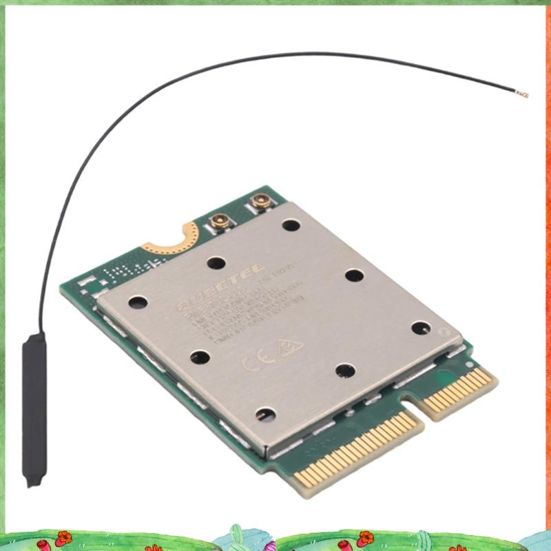 Wifi 7 QCNCM865 M.2 การ์ดเครือข่าย 5.3 สูงสุด 5.8Gbps Wifi 6E Wlan อะแดปเตอร์สําหรับ Win11