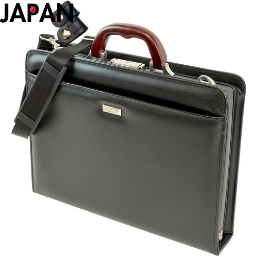 กระเป๋าดาลัส หูจับไม้ธรรมชาติ รองรับเอกสาร A4 น้ำหนัก 1170g สำหรับทำงานและเดินทาง ผลิตในญี่ปุ่น ผลิต