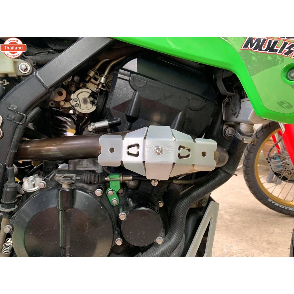 การ์ดคอท่อกันร้อน แตรง klx140-klx150-klx250