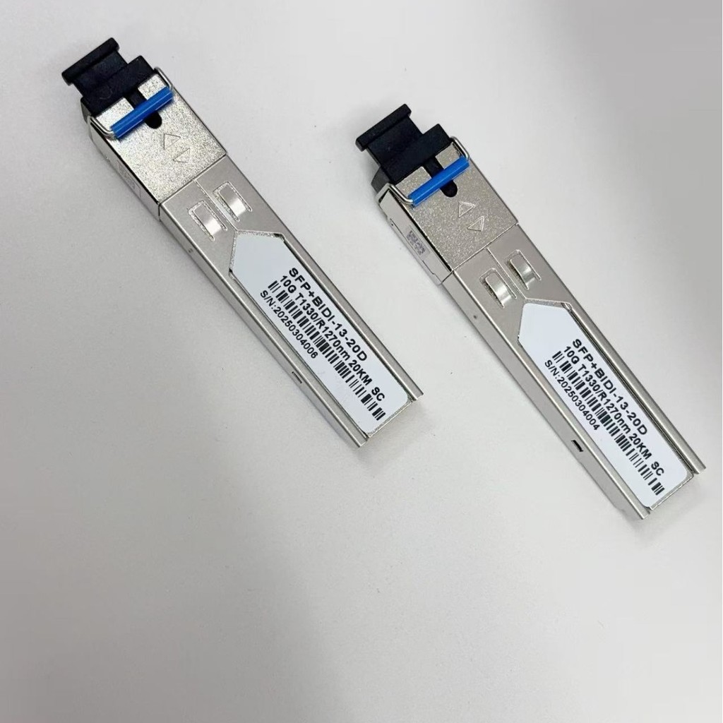10G High-Rate Single-Mode Optical Fiber SFP + BIDI Optical Module 40KM Kilometers SC Port Widely Com