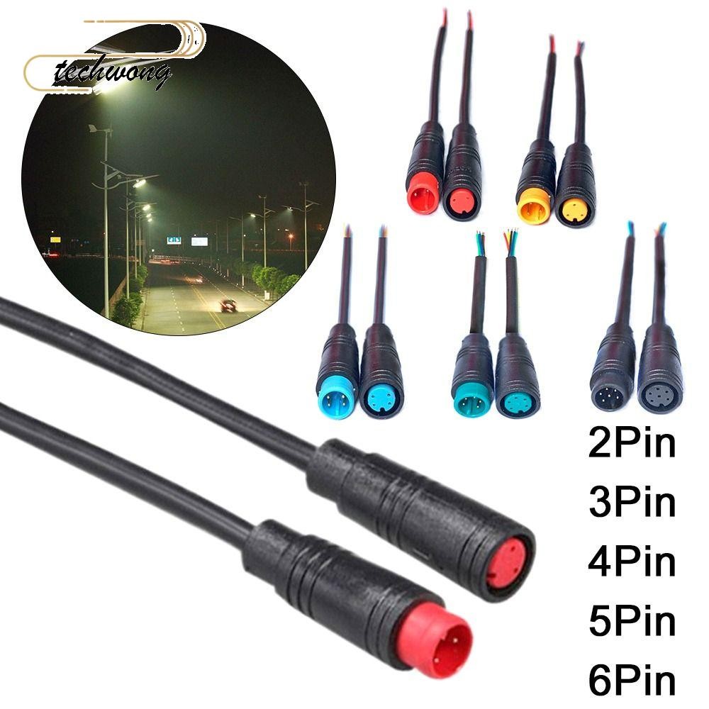 TECHWONG ฐานเชื่อมต่อ 5 รูปแบบสายเสริมสําหรับ Ebike Bafang Display Pin