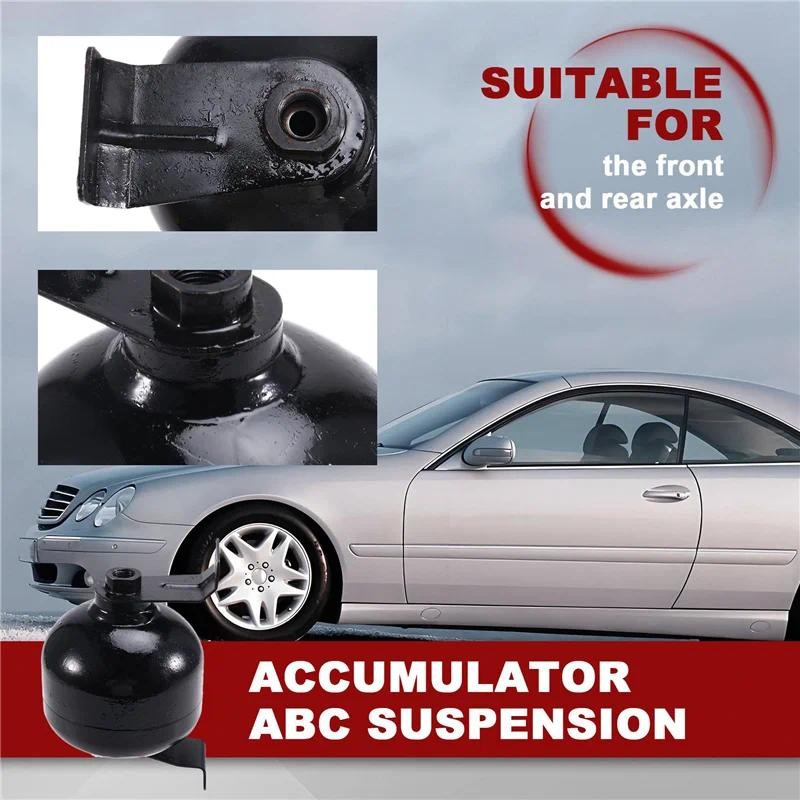 2X ABC ความดันสะสมสําหรับ Mercedes-Benz CL C215 W215 S W220 SL R230 A2203270115