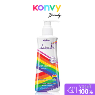 MISTINE Ladycare Intimate Cleanser 200ml มิสทิน ผลิตภัณฑ์ทำความสะอาดจุดซ่อนเร้น สูตรเจนเทิล.