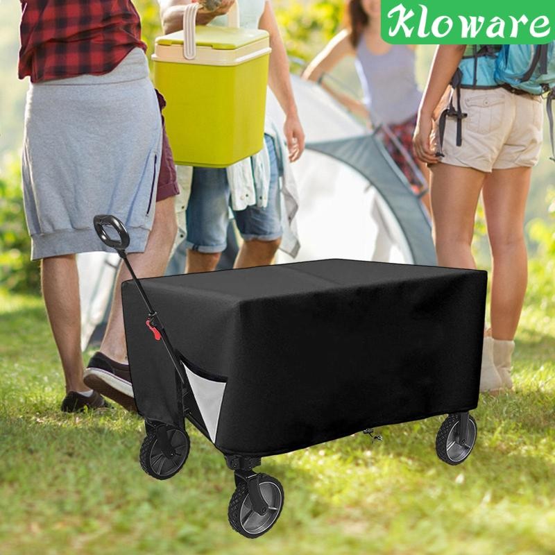 [Kloware] Wagon Cover Trolley Utility Wagon ฝาครอบป้องกันสําหรับสนามหญ้าปิคนิคหลังบ้าน