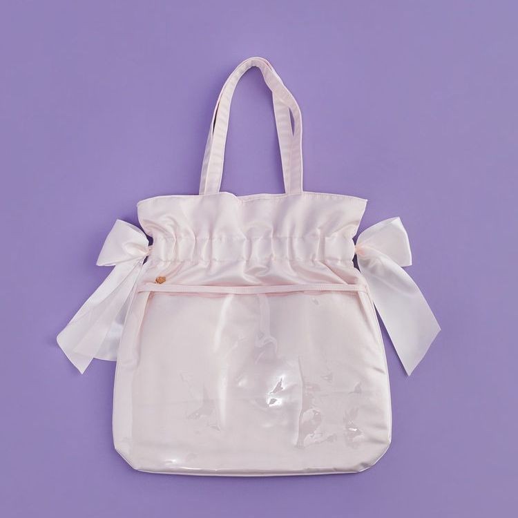 Maison De FLEURa Japanese Bow Shoulder Bag A4 book สามารถ Fit In ราคา ถูกที่สุด ดีลบีเคเค แกลเลอรีภาพที่ 9
