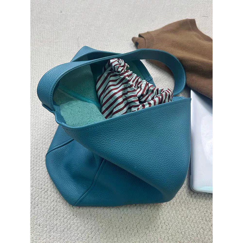 bucket bag กระเป๋าสวยๆ กระเป๋าสาวสวยกระเป๋าทรงจีบแฟชั่นแบบใหม่ปี2025กระเป๋าโท้ททรงใหญ่ทรงขี้เกียจกระเป๋าสะพายไหล่ใต้วงแขน