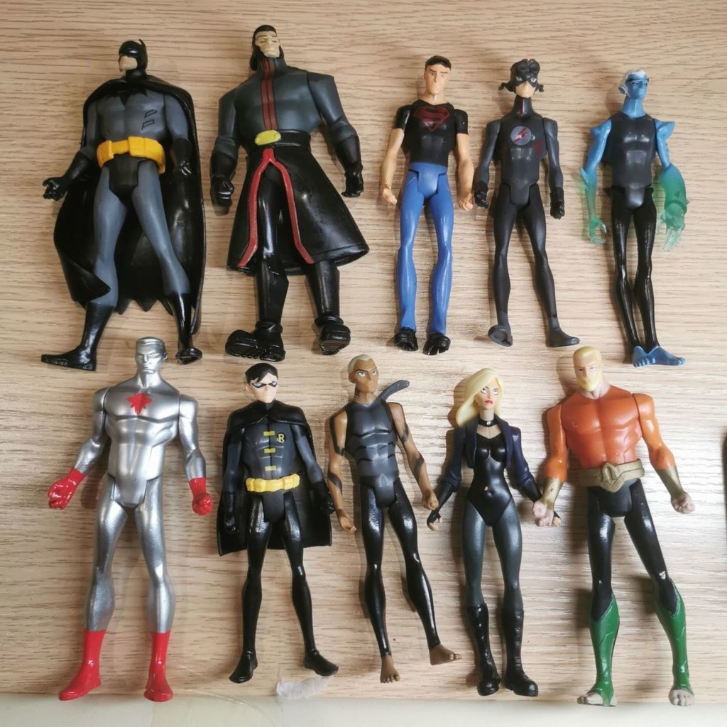 ⚡Junior Justice League Justice Pioneer Batman Superman Green Lantern Robin Steel Bone Magical Girl W