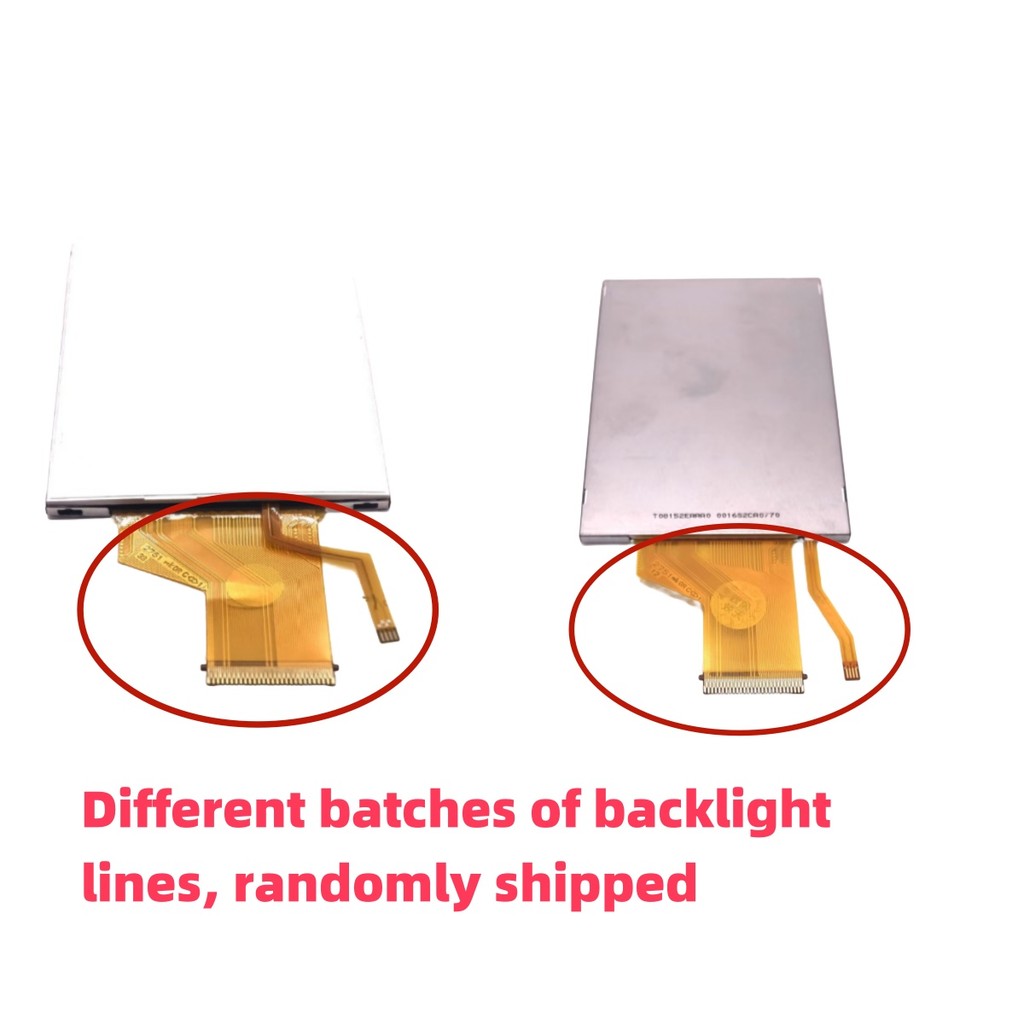 1PCS ใหม่จอแสดงผล LCD สําหรับ SONY DSC-HX50 DSC-HX300 HX50 HX60 HX350 HX400 ไม่มีแบ็คไลท์อะไหล่ซ่อม