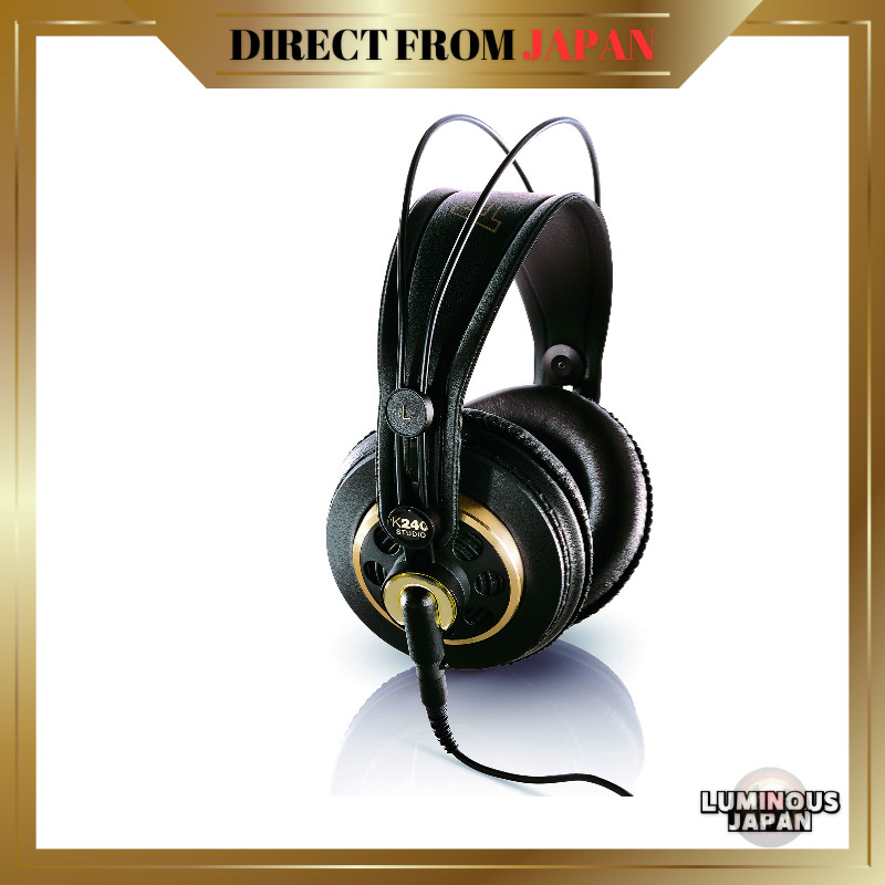 โมเดลรับประกัน 3 ปี【AKG โปรอย่างเป็นทางการ】 AKG หูฟังมอนิเตอร์แบบเปิดกึ่งโปรเฟสชันนัล K240 STUDIO-Y3