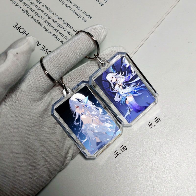 Genshin Impact/Skirk/Genshin Merchandise จี้ Skirk Ike Fittalia Variza Ian Ifa พวงกุญแจจี้ของขวัญ/vk