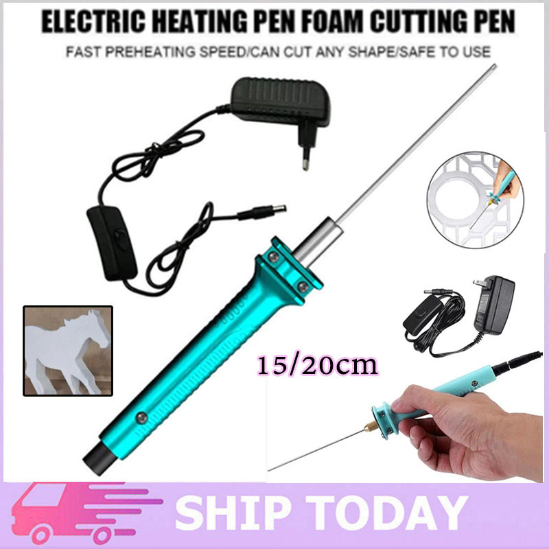 10/15 ซม.ไฟฟ้าเครื่องตัดโฟมปากกา เครื่องตัดโฟมไฟฟ้า DIY งานตัดแผ่นโ ปากกาตัดโฟม