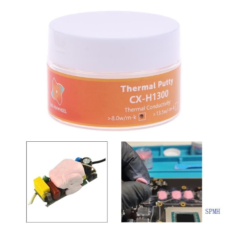 Super Boxed CX H1300 Thermal Putty 8W m-K สําหรับฮีทซิงค์ CPU