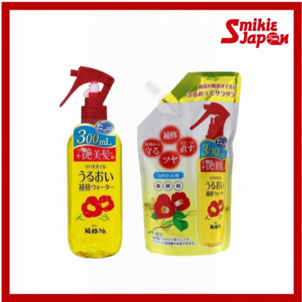 Kurobara Tsubaki Oil Moisture Repair Water (300Ml), Refill(300Ml), Shampoo & Conditioner Refill(380M