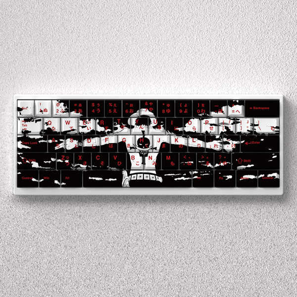 keycap work egg keycaps gmk keycap Wen Shao Ace Keycap ธีมสองมิติโรงงานเดิมความสูง PBT ปรับให้เข้ากั