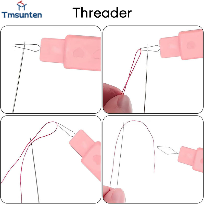 Tm ที่สนเข็ม 2in1 ที่เลาะผ้า/อุปกรณ์สนเข็ม 2อิน1 ที่เกี่ยวด้าย(ราคาต่อ1ชิ้น/คละสี) - รูปที่ 5
