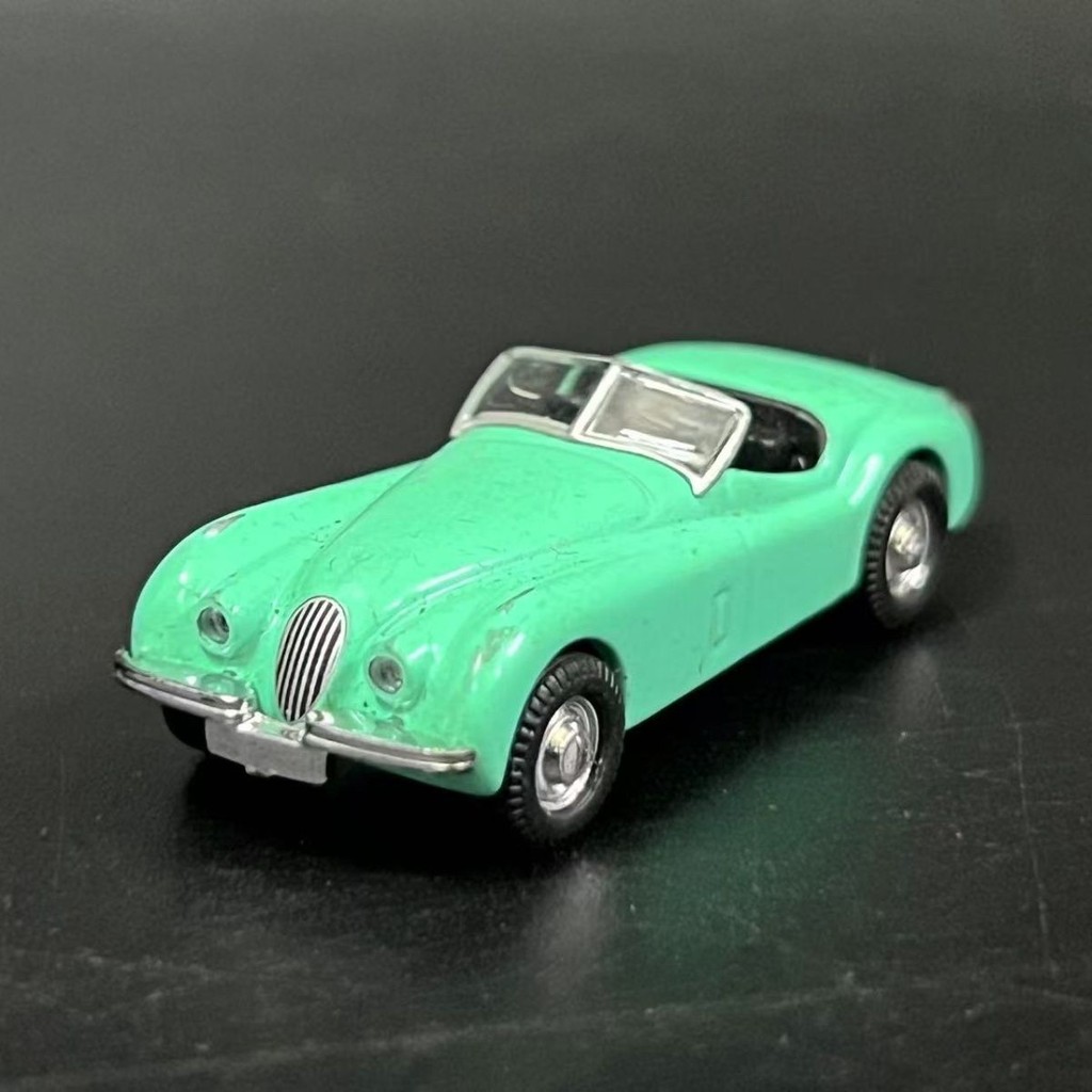 Schuke Malibu 1: 87 Jaguar xk120 Convertible Alloy Car Model Bulk Bag ข้อบกพร่อง